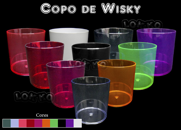 Copo de festa para Whisky